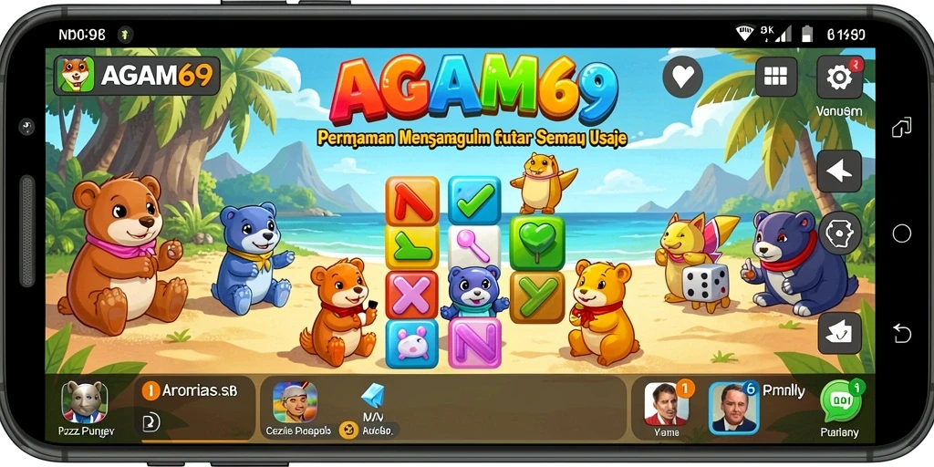 Tampilan gameplay AGAM69 yang menarik dan penuh tantangan.