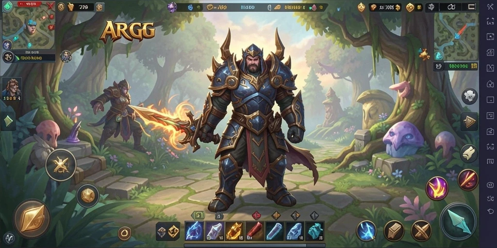 Tampilan gameplay CK789 yang seru dan mengesankan dalam dunia ARPG.