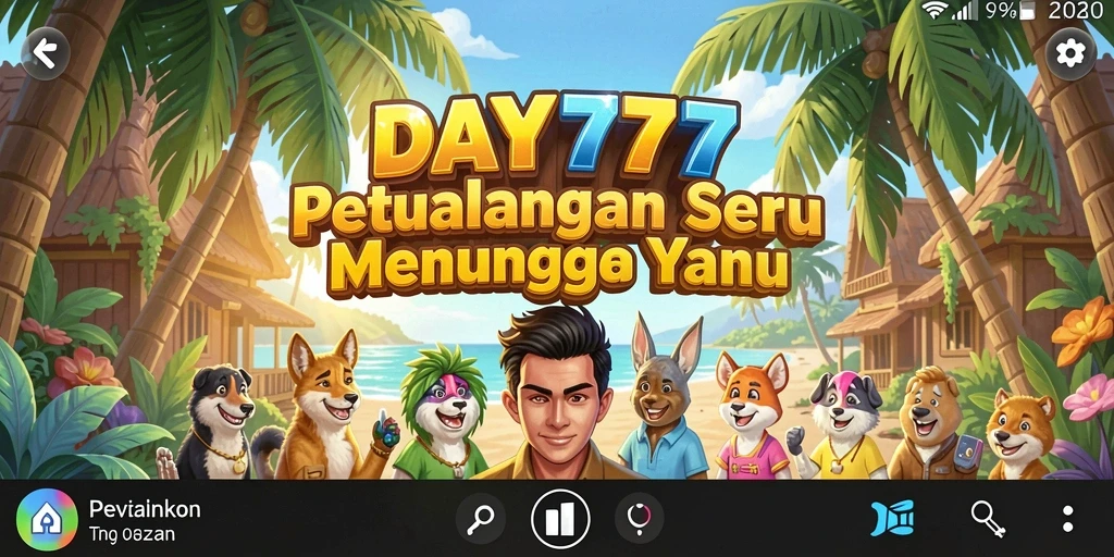 Tampilan gameplay DAY777 yang menegangkan dalam petualangan penuh aksi.